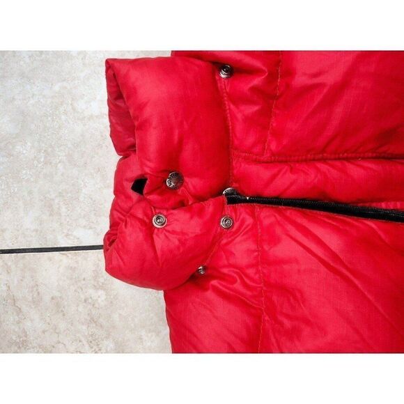 Vintage 70s North Face Jacket Mens Sz XS Brown Label Talon Puffer Goose Down - Picture 5 of 9